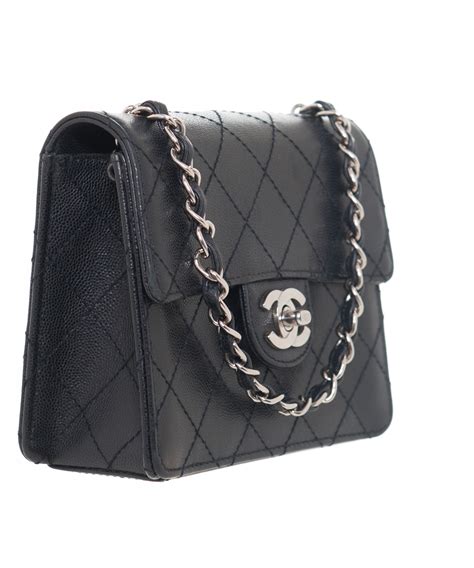 chanel mini flap bag zwart|vintage Chanel mini flap bag.